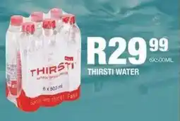 Take 'n Pay Thirsti water offer