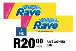 Take 'n Pay Rave laundry bar offer