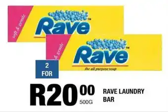 Take 'n Pay Rave laundry bar offer