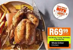 Take 'n Pay Whole Grilled Chicken offer