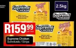 Take 'n Pay Supreme Chicken Schnitzels/Strips offer