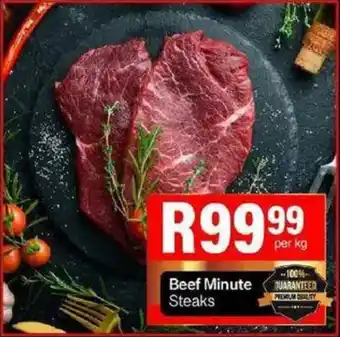 Take 'n Pay Beef Minute Steaks offer