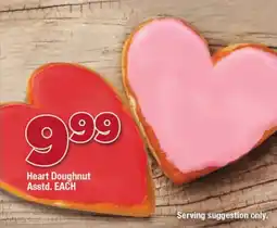 OK Foods Heart Doughnut Asstd. EACH offer