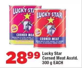 OK Foods Lucky Star Corned Meat Asstd. offer