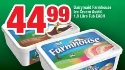 OK Foods Dairymaid Farmhouse Ice Cream Asstd. offer