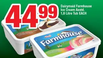 OK Foods Dairymaid Farmhouse Ice Cream Asstd. offer