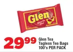 OK Foods Glen Tea Tagless Tea Bags offer