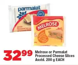 OK Foods Melrose or Parmalat Processed Cheese Slices Asstd. offer