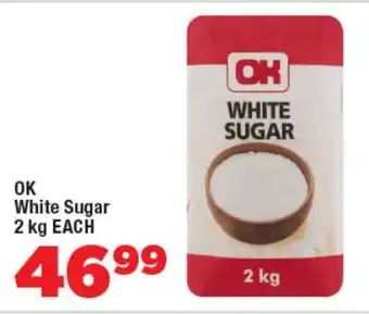 OK Foods OK White Sugar offer