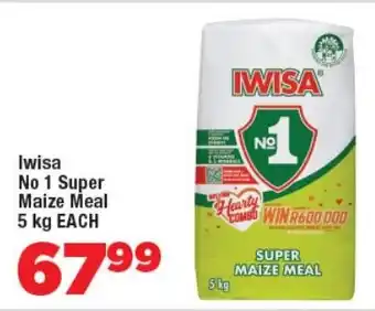 OK Foods Iwisa No 1 Super Maize Meal offer