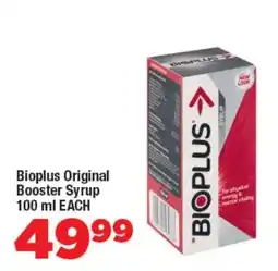 OK Foods Bioplus Original Booster Syrup offer