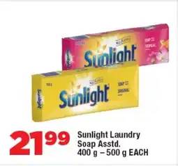 OK Foods Sunlight Laundry Soap Asstd. offer