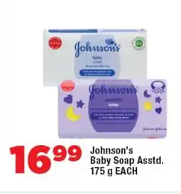 OK Foods Johnson's Baby Soap Asstd. offer