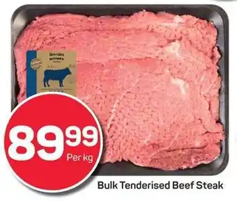 Pick n Pay Bulk Tenderised Beef Steak offer