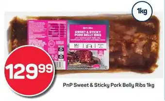 Pick n Pay PnP Sweet & Sticky Pork Belly Ribs offer