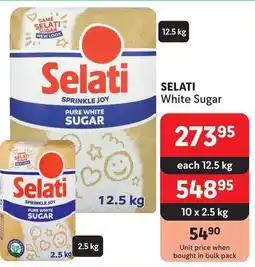 Makro SELATI White Sugar offer