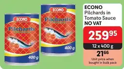 Makro ECONO Pilchards in Tomato Sauce offer