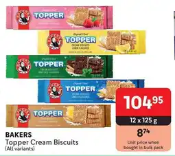 Makro BAKERS Topper Cream Biscuits offer