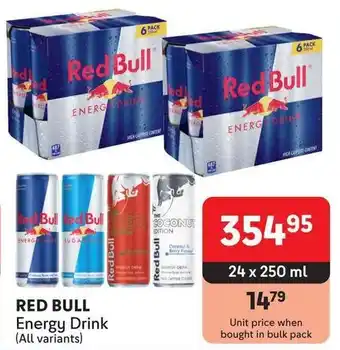 Makro RED BULL Energy Drink offer