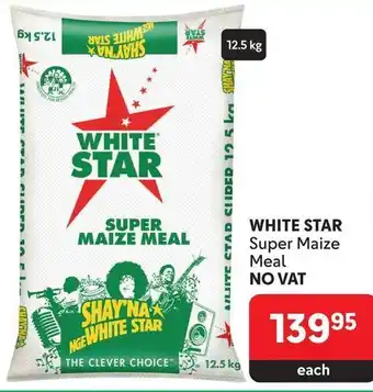 Makro WHITE STAR Super Maize Meal offer