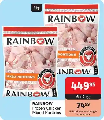 Makro RAINBOW Frozen Chicken Mixed Portions offer