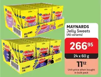 Makro MAYNARDS Jelly Sweets offer