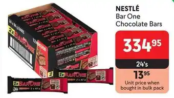 Makro NESTLÉ Bar One Chocolate Bars offer