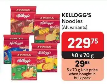 Makro KELLOGG'S Noodles offer