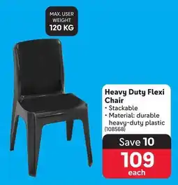 Makro Heavy Duty Flexi Chair offer