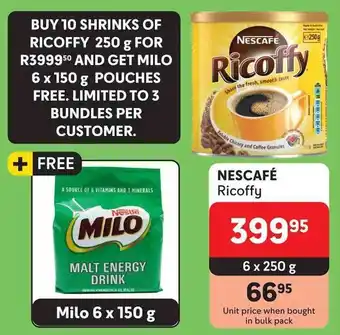 Makro NESCAFÉ Ricoffy offer