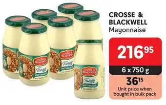 Makro CROSSE & BLACKWELL Mayonnaise offer