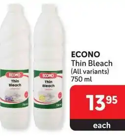 Makro ECONO Thin Bleach offer