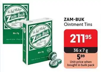 Makro ZAM-BUK Ointment Tins offer