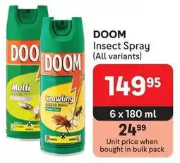 Makro DOOM Insect Spray offer