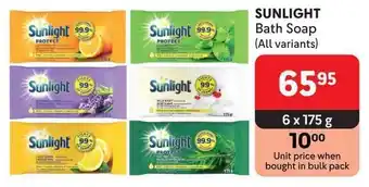 Makro SUNLIGHT Bath Soap offer