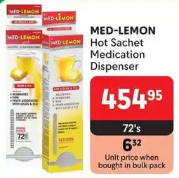 Makro MED LEMON Hot Sachet Medication Dispenser offer