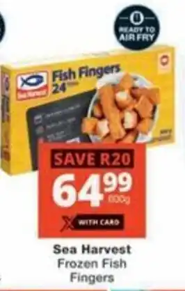 Checkers Hyper Sea Harvest Frozen Fish Fingers offer