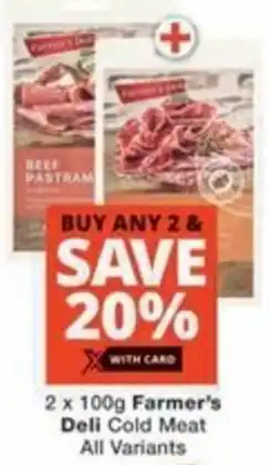 Checkers Hyper Farmer's Deli Cold Meat All Variants offer