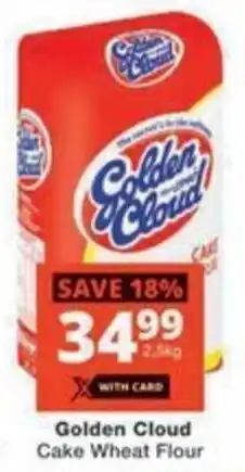 Checkers Hyper Golden Cloud Cake Wheat Flour offer