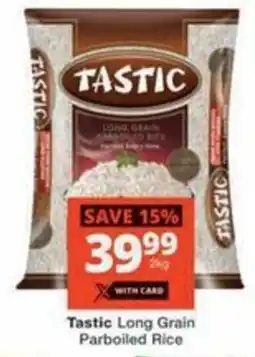 Checkers Hyper Tastic Long Grain Parboiled Rice offer