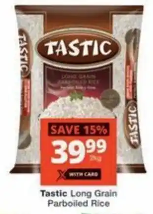 Checkers Hyper Tastic Long Grain Parboiled Rice offer