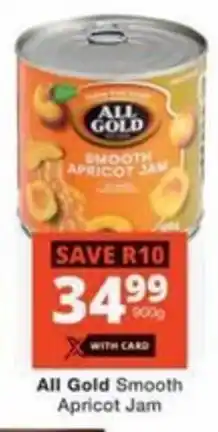 Checkers Hyper All Gold Smooth Apricot Jam offer