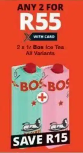 Checkers Hyper Bos Ice Tea All Variants offer