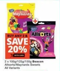 Checkers Hyper Beacon Allsorts/Maynards Sweets All Variants offer