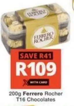 Checkers Hyper Ferrero Rocher T16 Chocolates offer