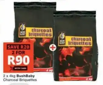 Checkers Hyper BushBaby Charcoal Briquettes offer