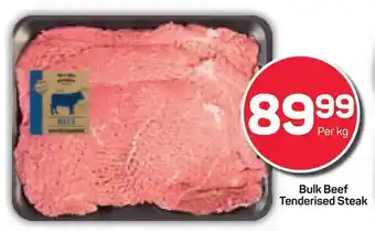 Pick n Pay Hypermarket Bulk Beef Tenderised Steak offer