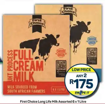 Pick n Pay Hypermarket First Choice Long Life Milk Assorted offer