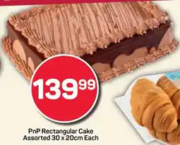 Pick n Pay Hypermarket PnP Rectangular Cake Assorted offer