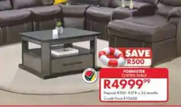 Beares Forrester coffee table offer